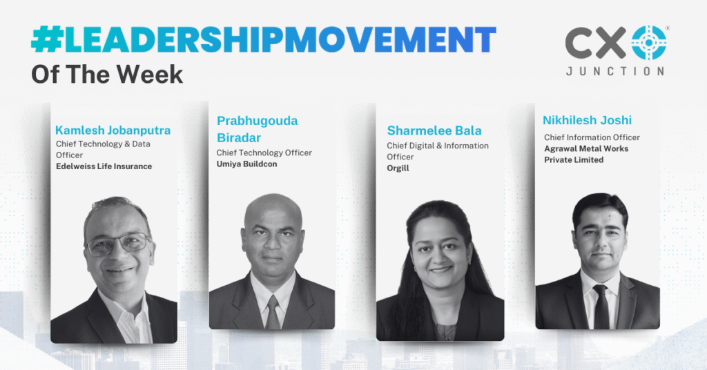 Four new tech leaders driving digital transformation across India and global enterprises in 2025.