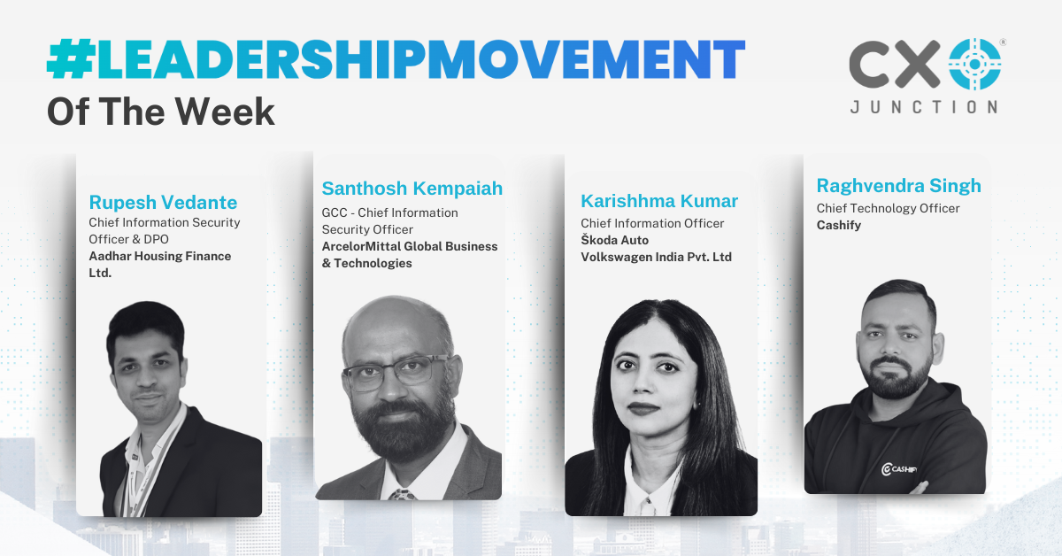 Senior technology and cybersecurity leaders appointed in 2026 across finance, manufacturing, automotive, and consumer tech sectors.