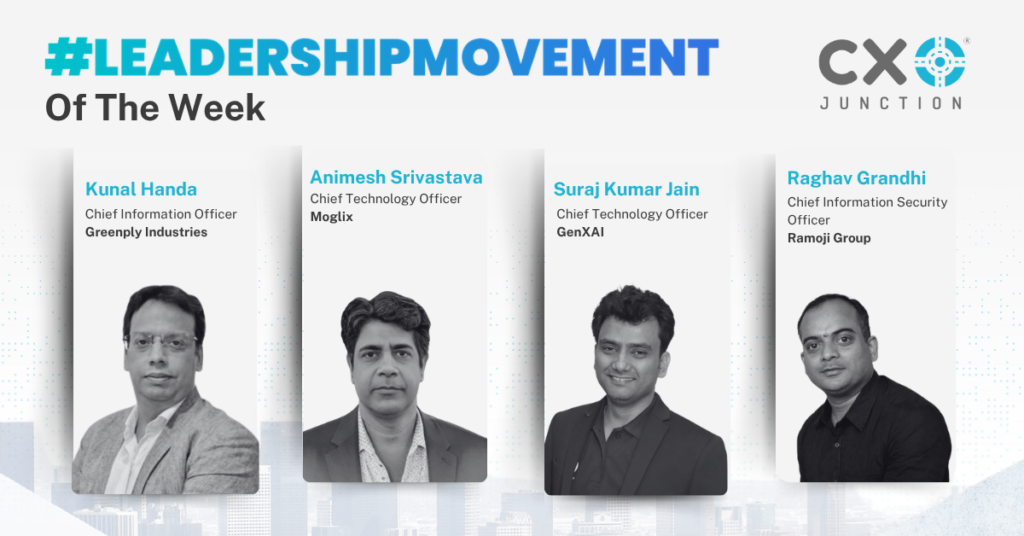 leadership appointments of the week