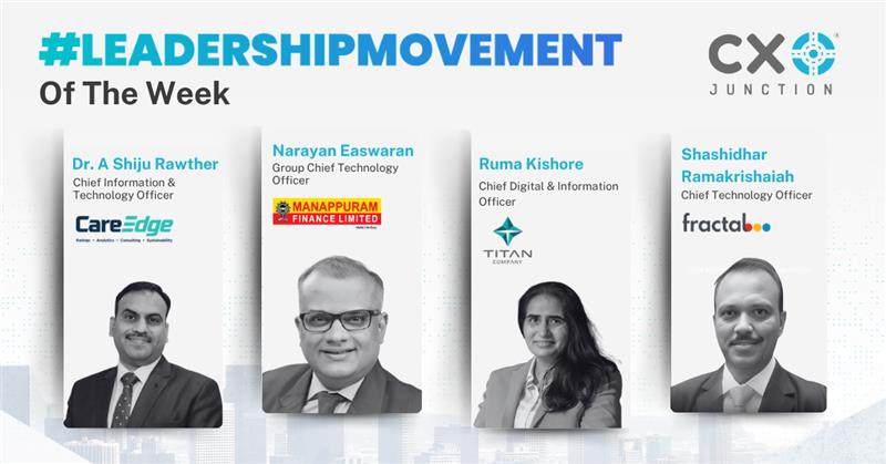 Leadership appointments of the week