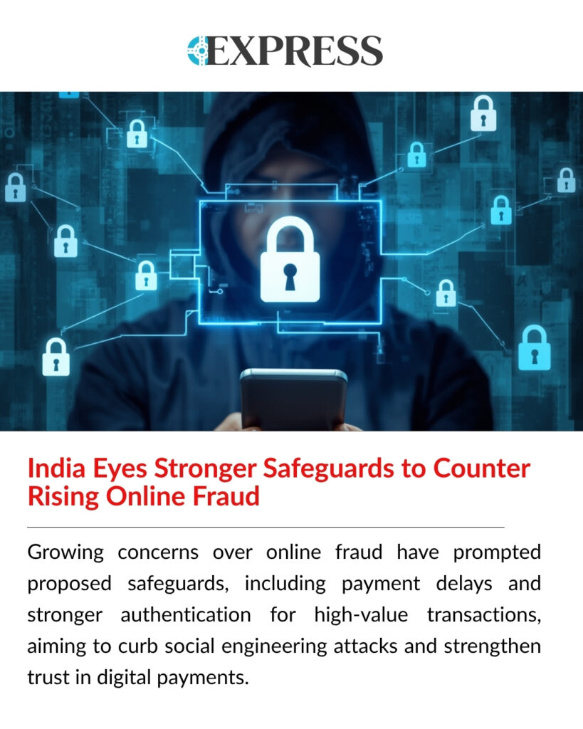 Online fraud prompts India to consider stronger digital payment safeguards against financial scams and social engineering attacks.