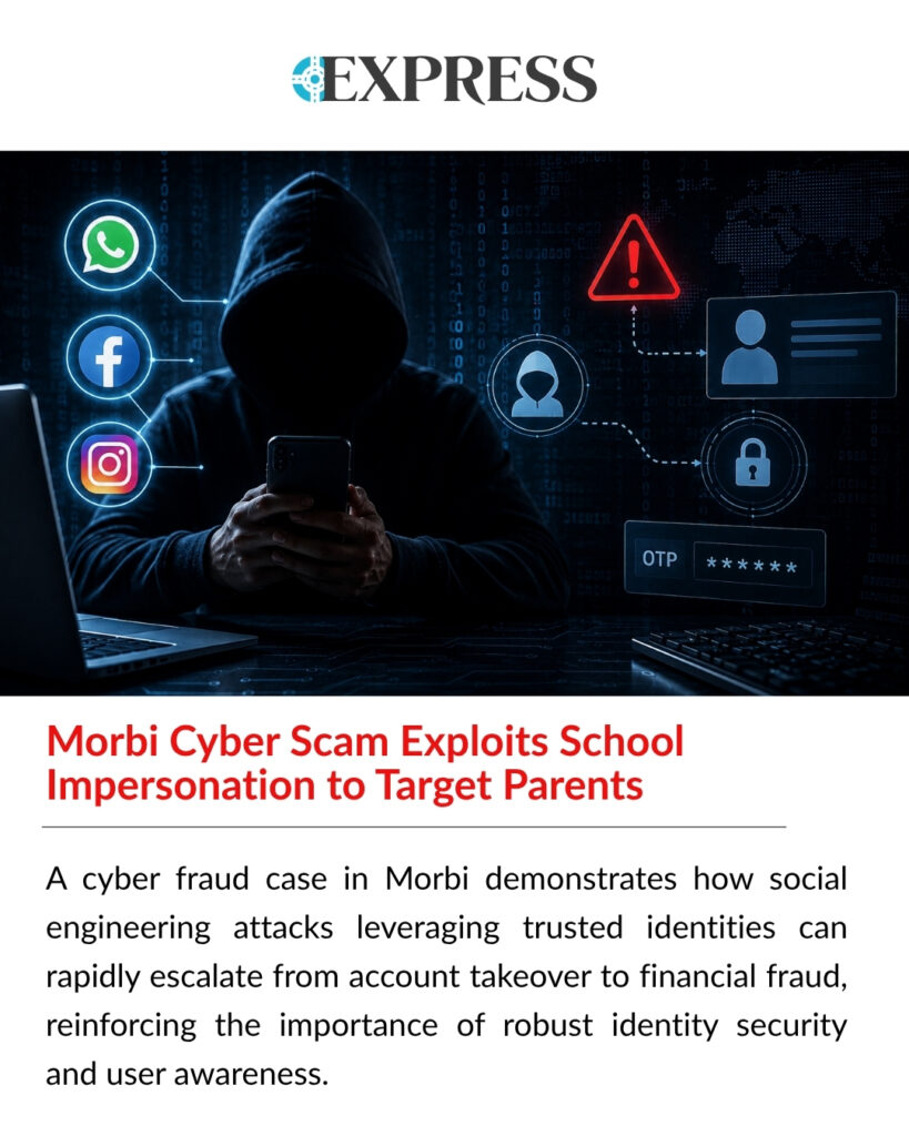 Morbi cyber scam used school impersonation to carry out account takeover, financial fraud, and social engineering attacks against parents.