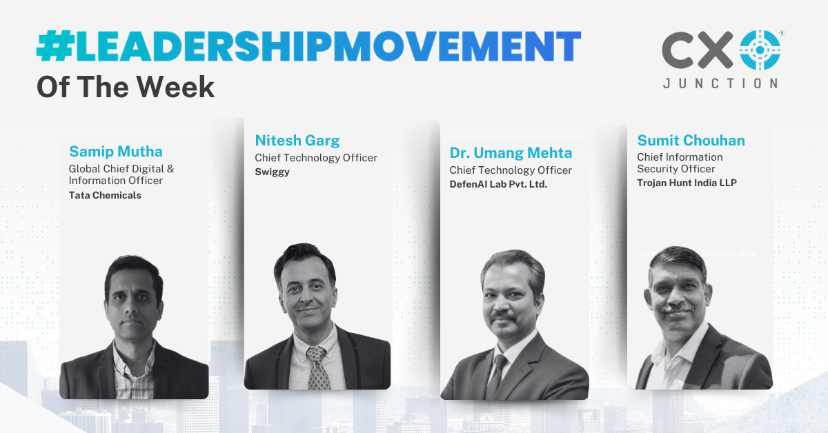 Leadership Movements featuring Samip Mutha, Nitesh Garg, Dr. Umang Mehta and Sumit Chouhan