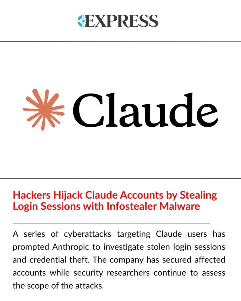 Infostealer malware hijacking Claude accounts and login sessions